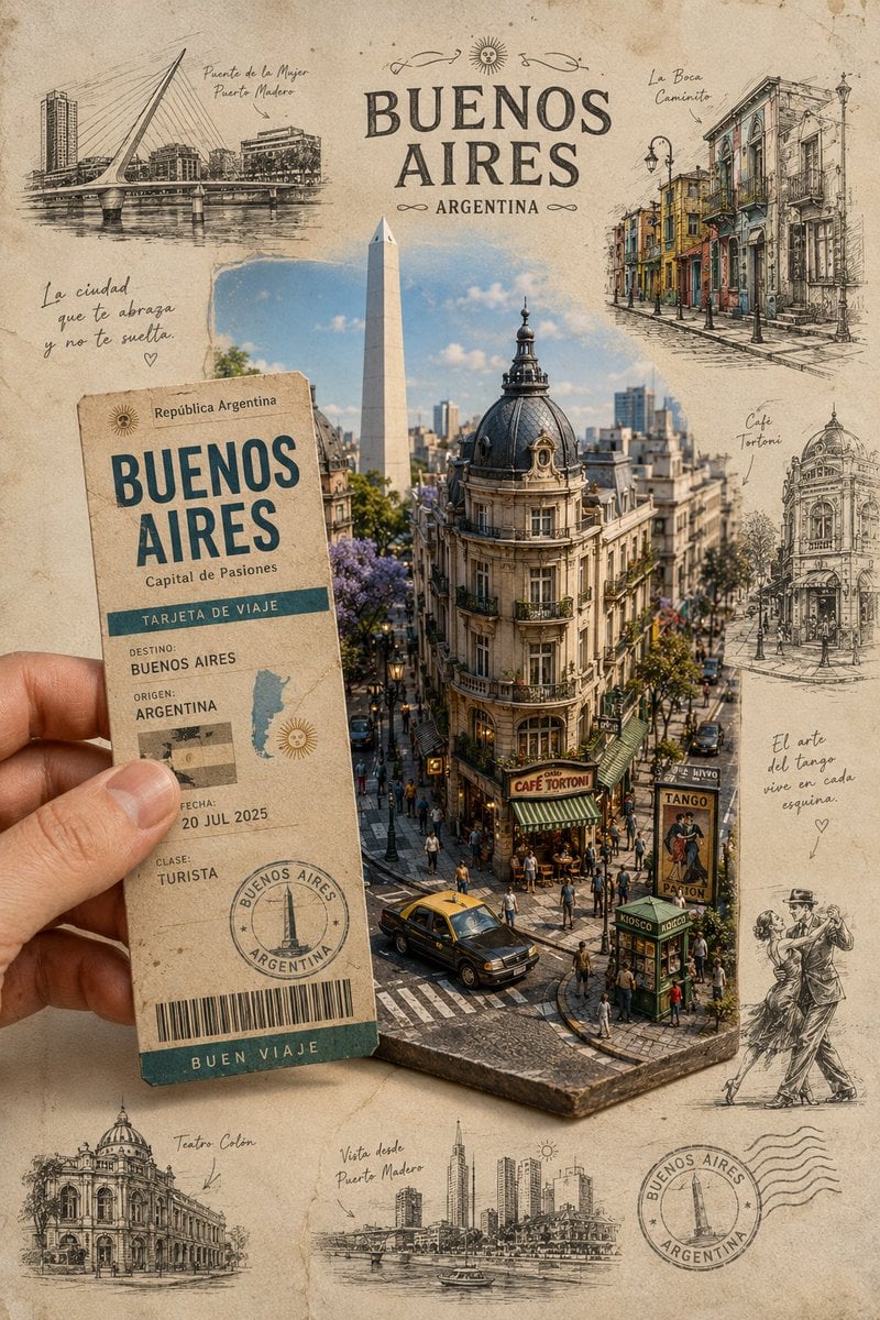 Create a highly detailed, photorealistic miniature travel... - alternate