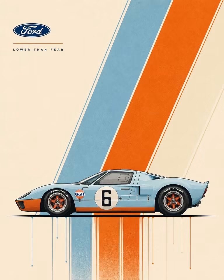 Ultra-clean automotive poster design featuring a [CAR], p...