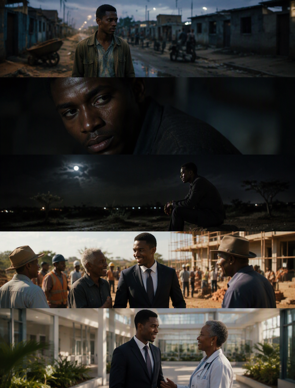 Cinematic film, 35mm anamorphic lens, high dynamic range,...