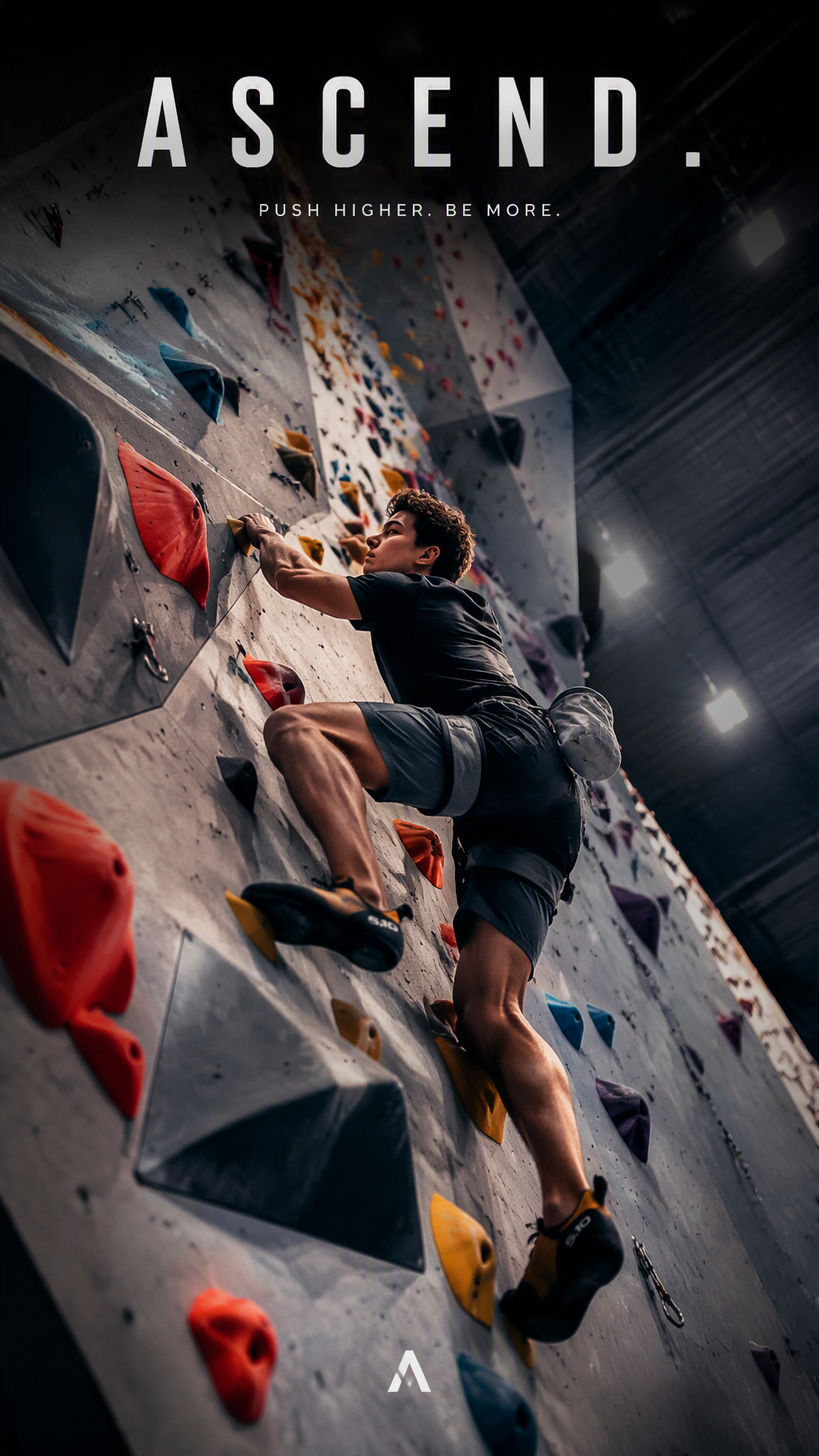 Create a premium 9:16 sports editorial portrait.Main Subj...