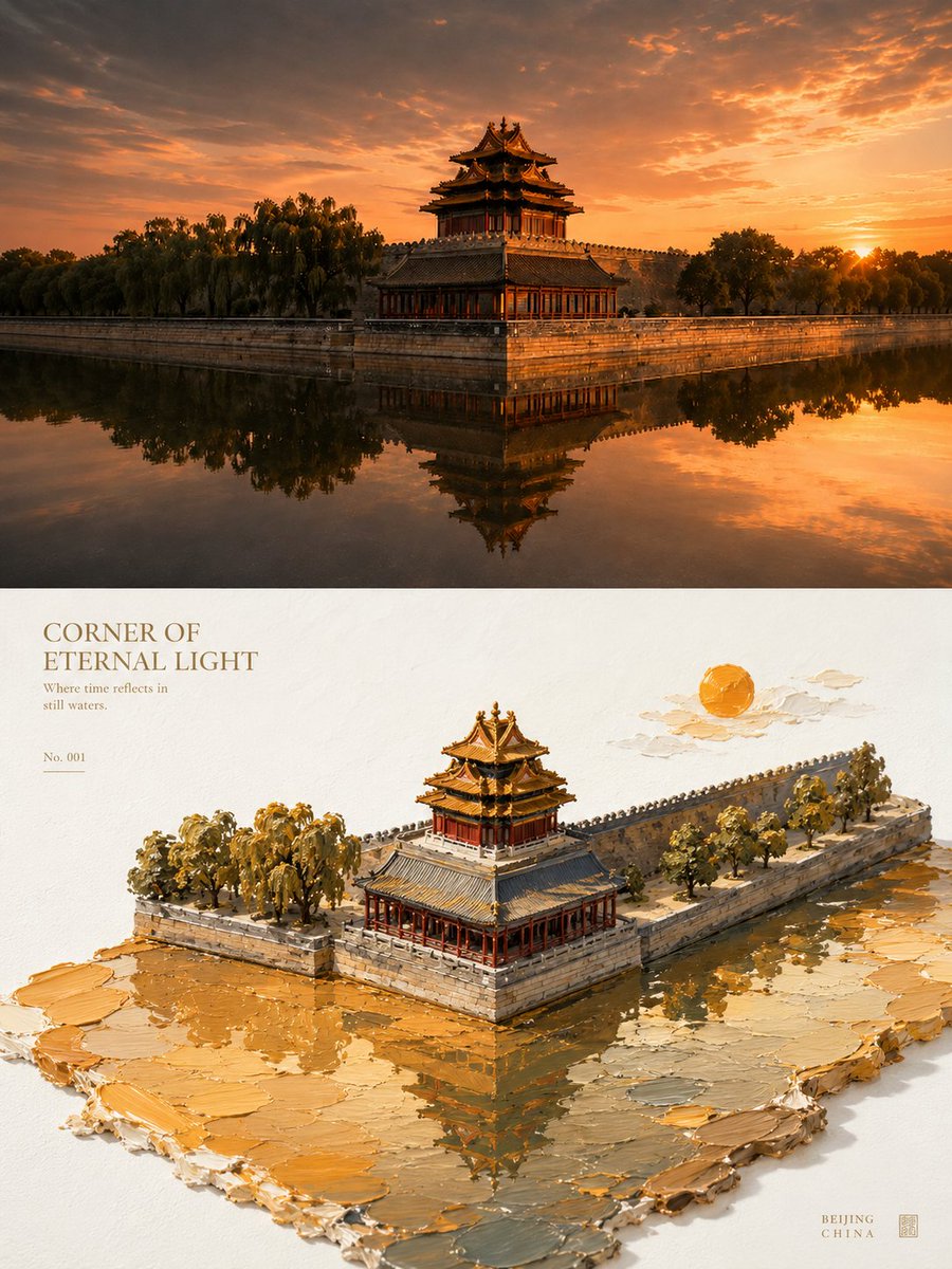 请将我上传的每一张照片分别制作成一张独立的高级设计海报，不多图拼接，每张照片单独输出。整体采用3:4竖版构图，上下... - alternate