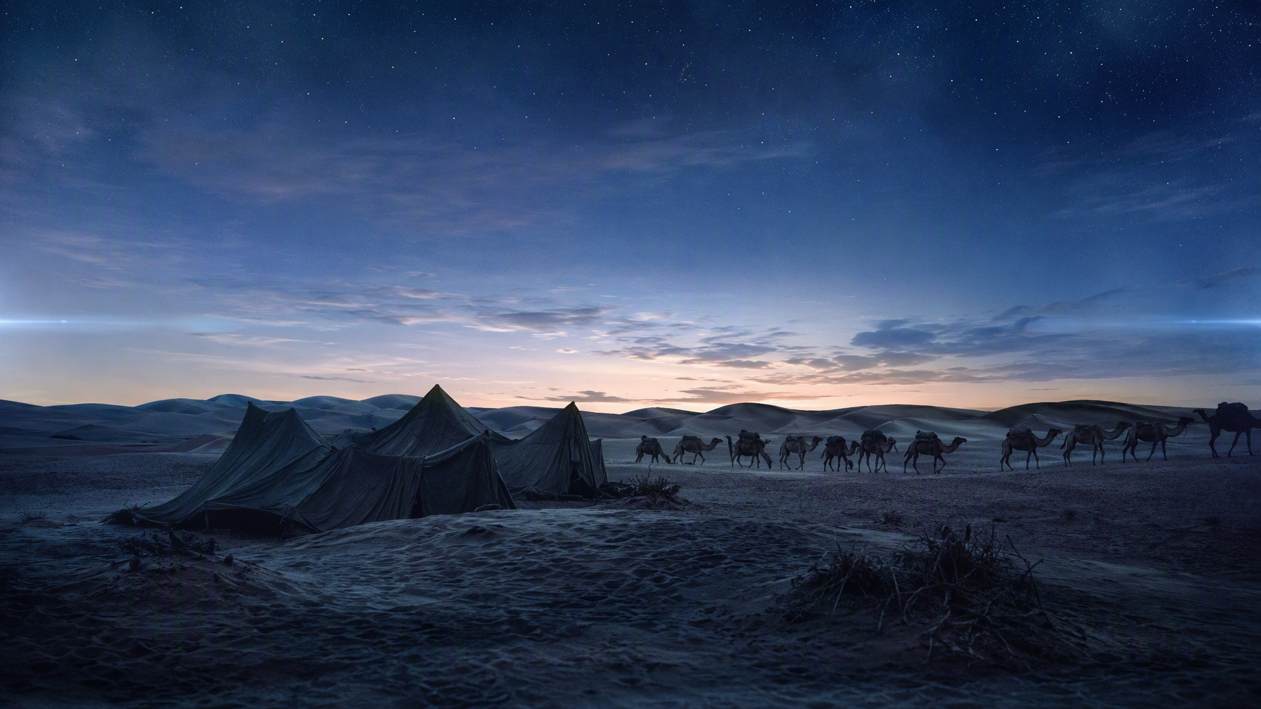 Documentary landscape photography capturing an ancient de...