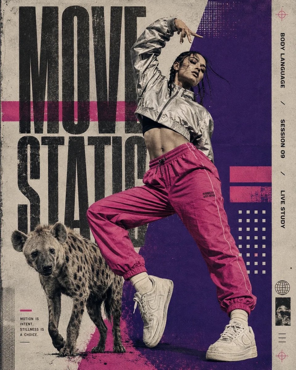 Vertical editorial collage poster featuring [CHARACTER] i... - alternate