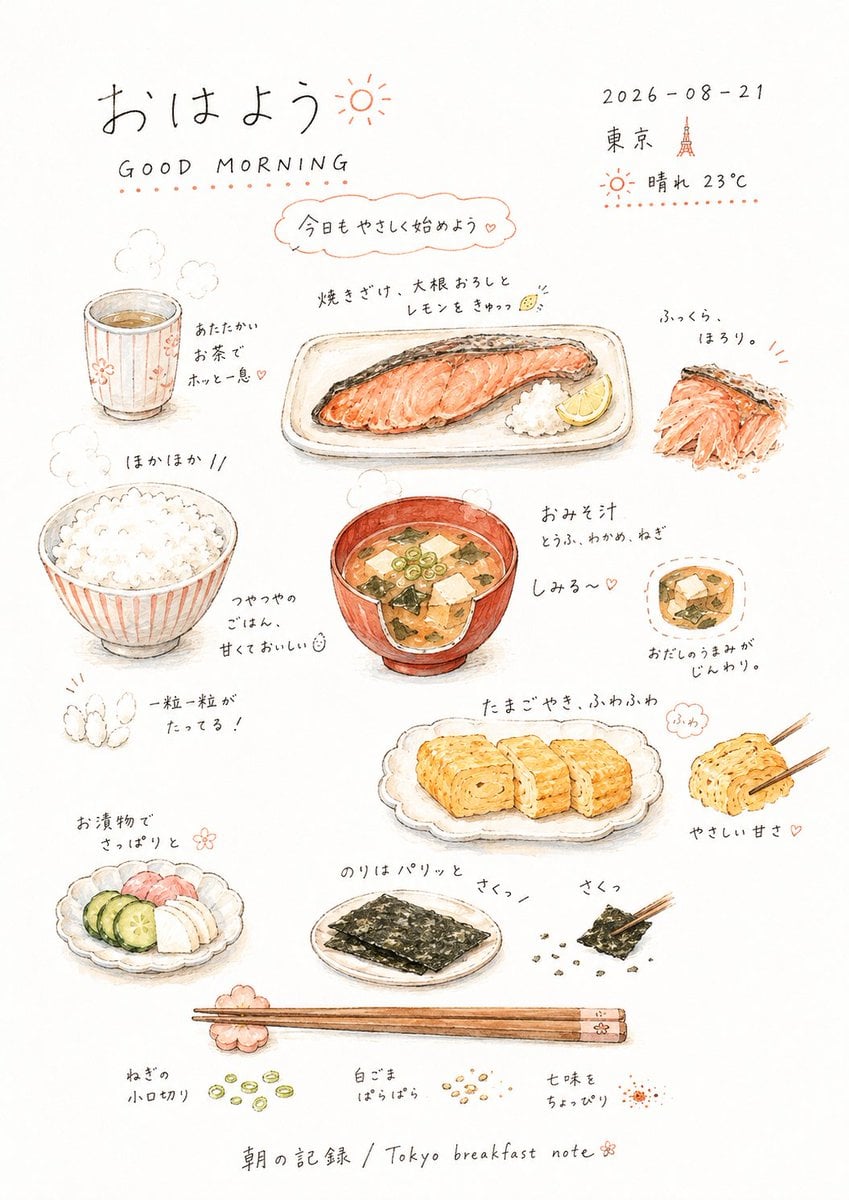 围绕任意主题对象呈现轻松的手写观察图谱：大面积洁白纸面作为主要空间，主题内容被拆成若干小块实物状图形、剖面小图、串... - alternate