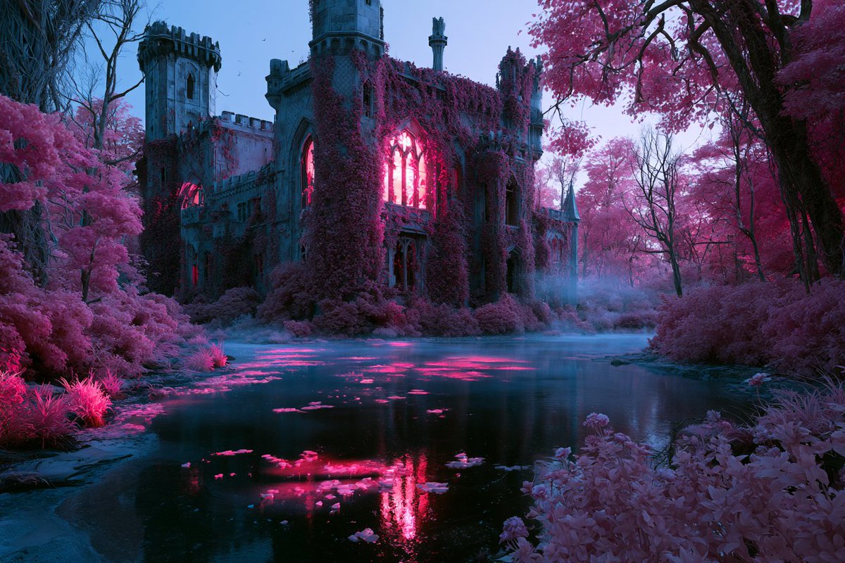 An otherworldly landscape featuring [Subject] in a Solari... - alternate