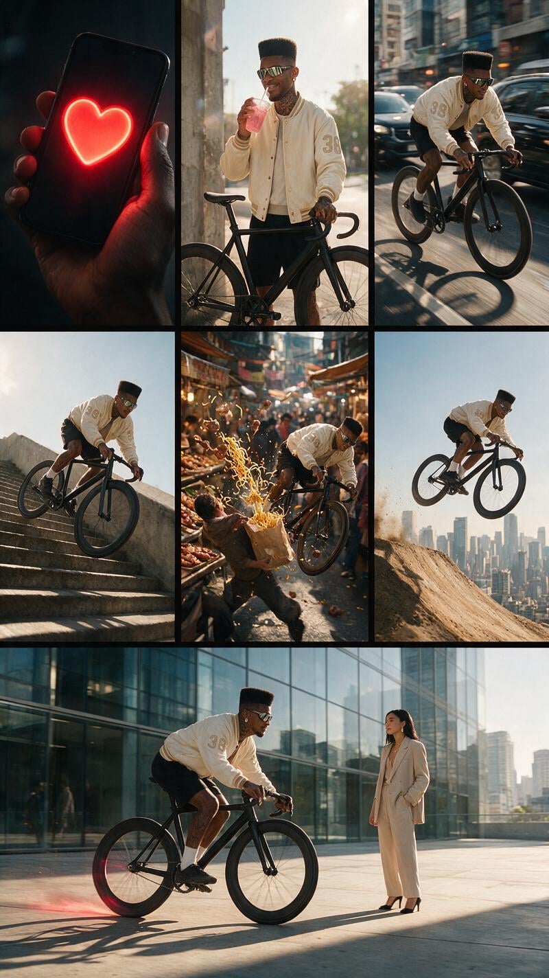 VIDEO GENERATION PROMPTCreate an ultra-realistic, cinemat...