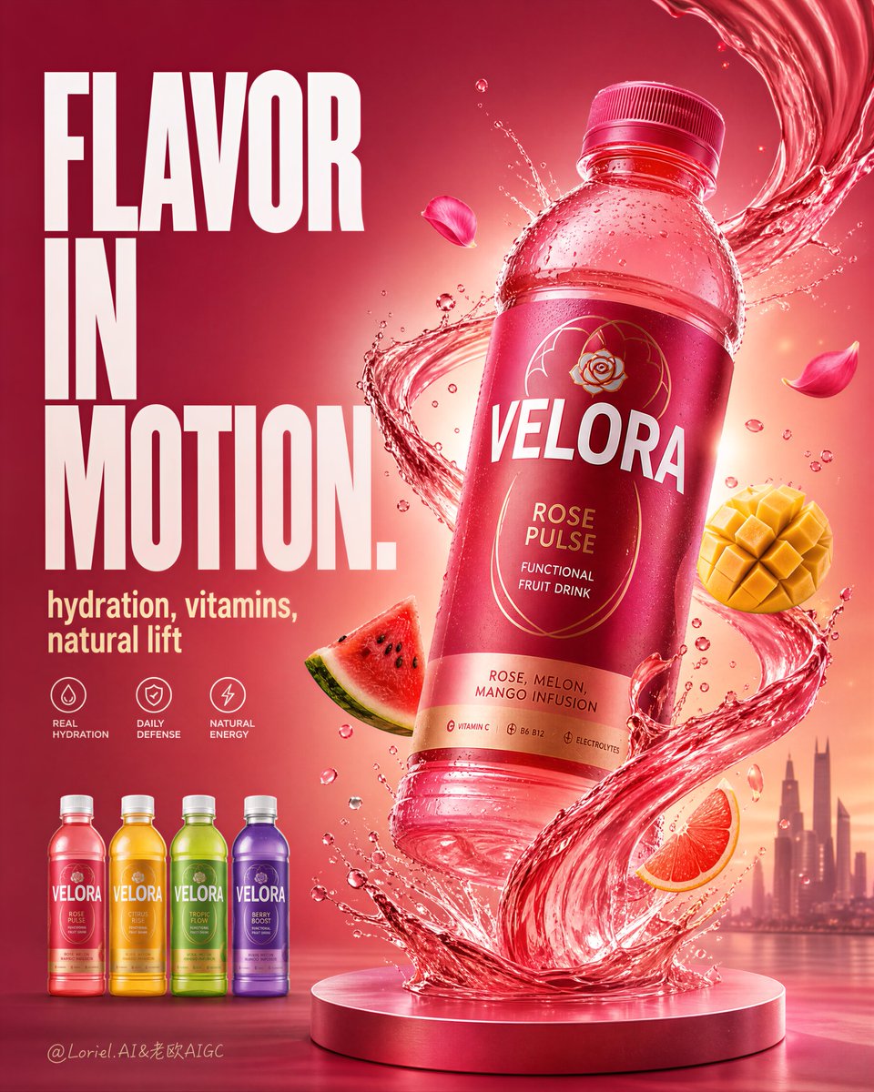 Create a flagship advertising poster for an original func...