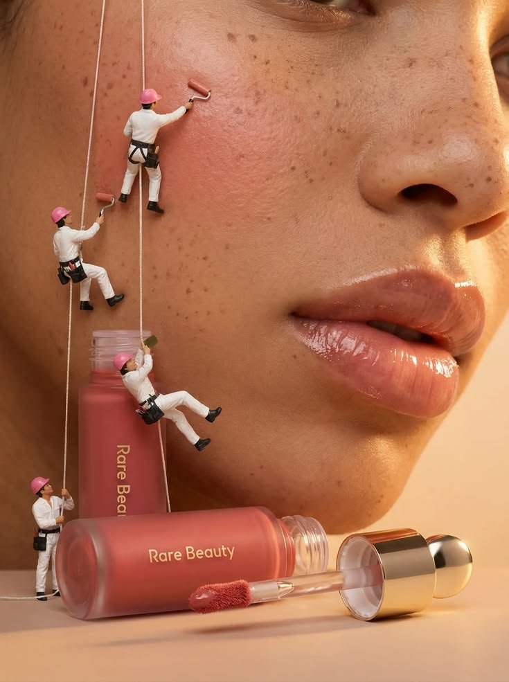 Create an ultra-realistic, high-end luxury beauty adverti... - alternate