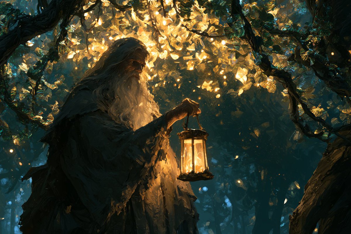 [Subject] set within a Luminous Forest Canopy, where irid... - alternate