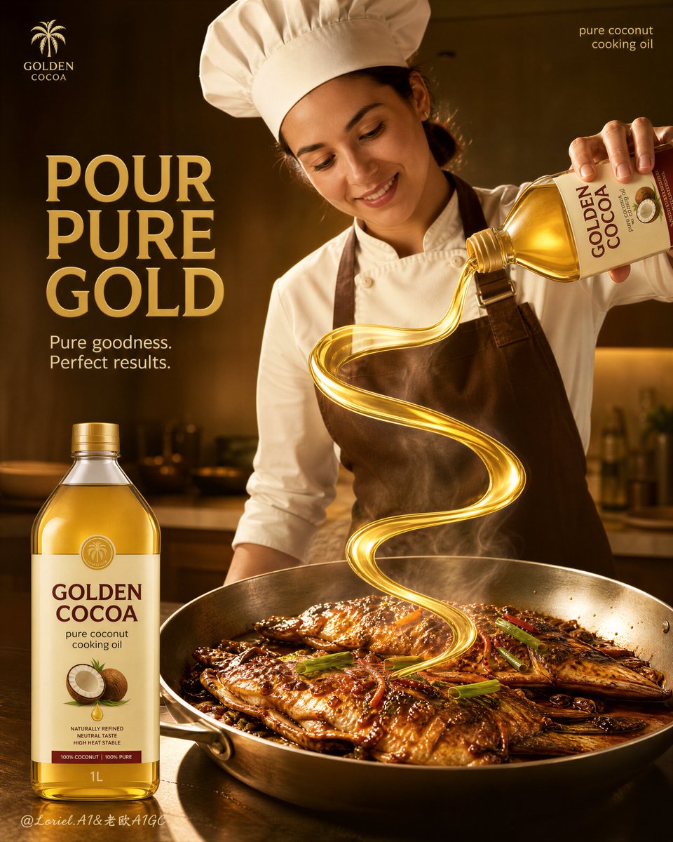 Create a flagship commercial advertising poster for an or...