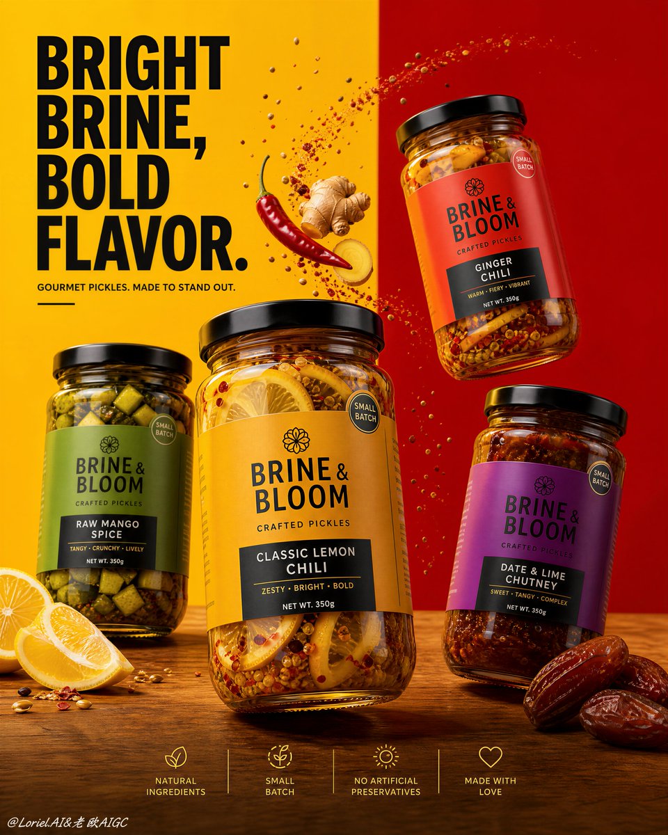 Create a flagship commercial advertising poster for a gou...
