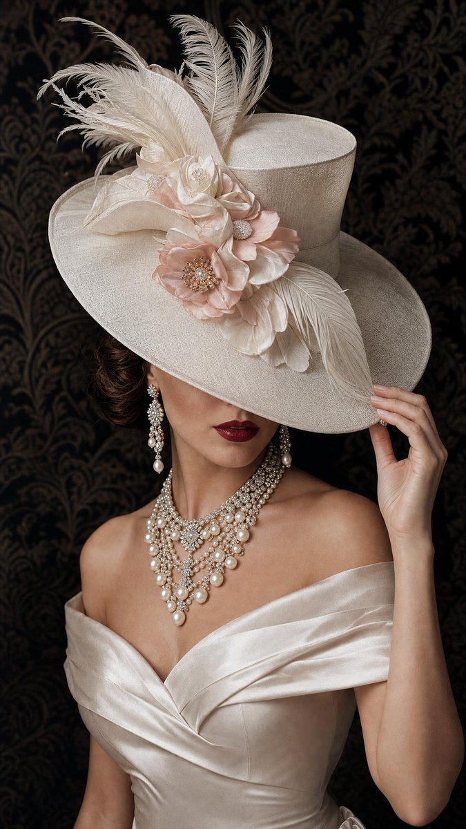 A sophisticated ultra-realistic high-fashion editorial po...
