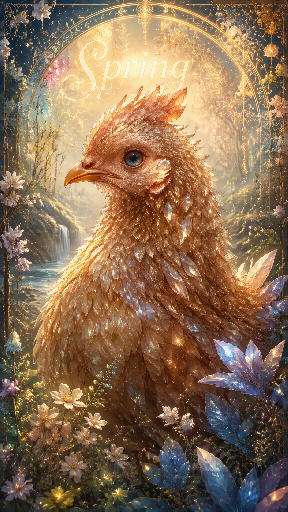 A highly detailed and hyperrealist digital illustration o...
