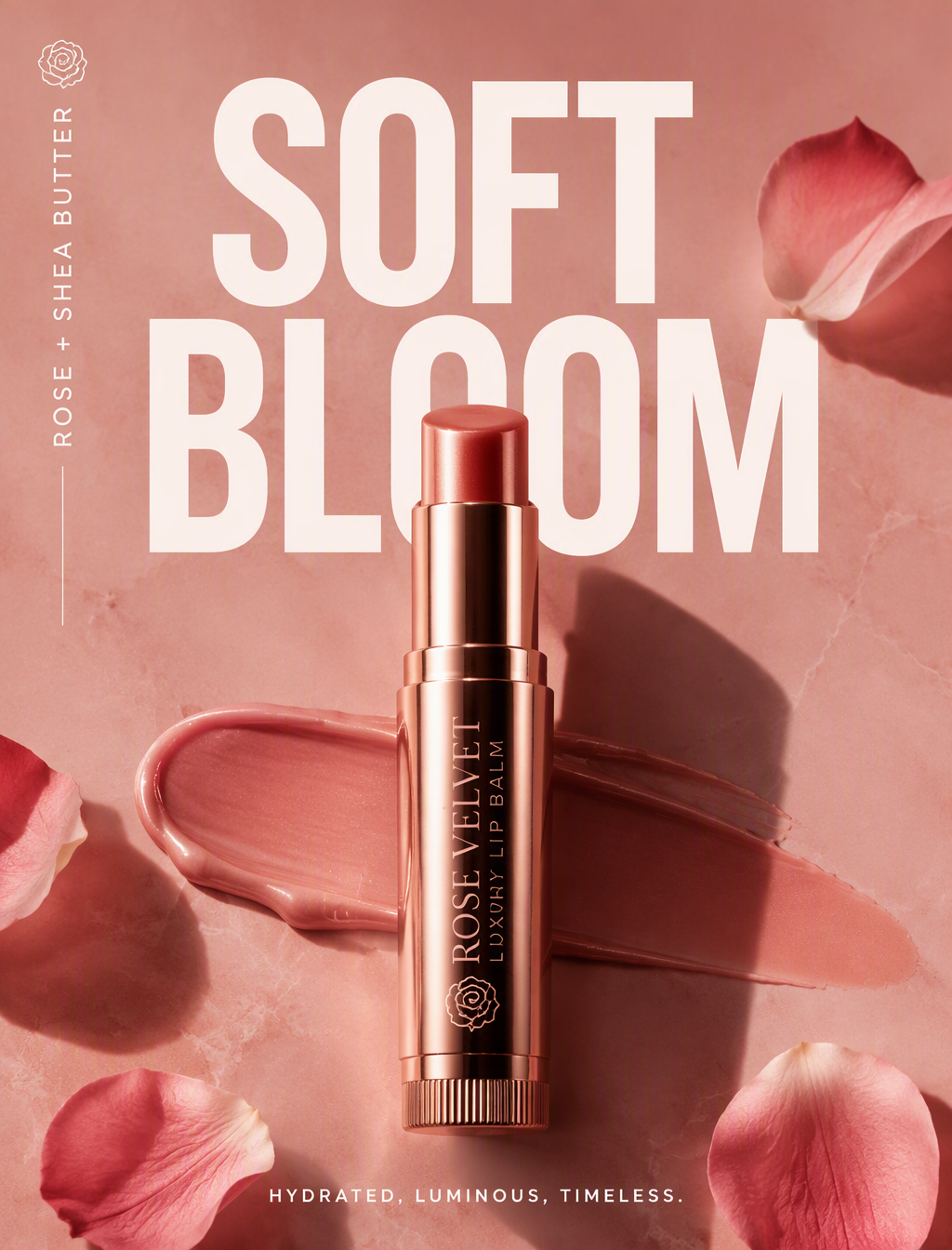Create a premium vertical product advertising poster for ...