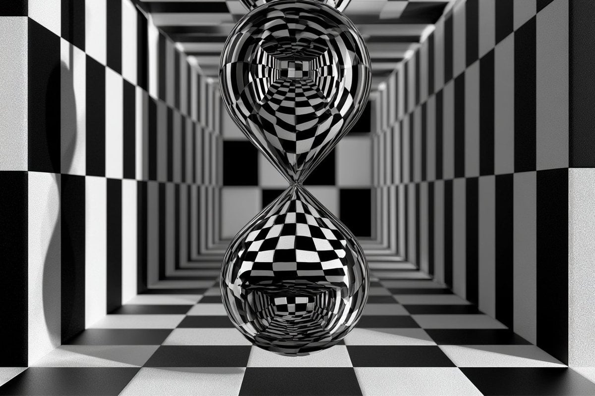 An Optical Illusion Geometry representation of [Subject],... - alternate