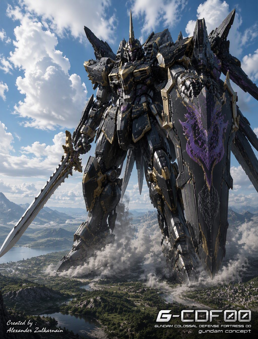 Subjek Utama:Karakter: Sebuah mecha (robot raksasa) biped...