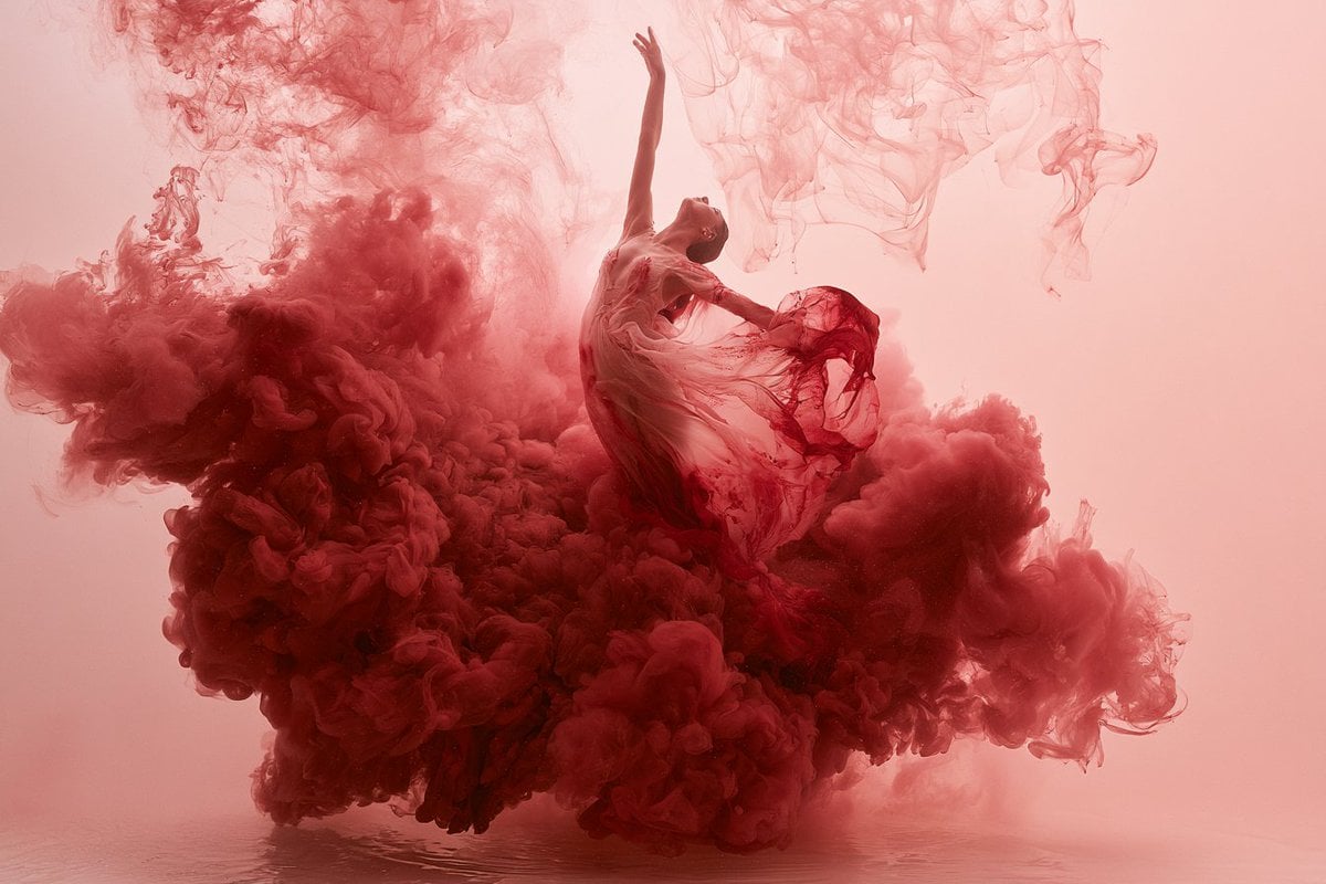 Artistic underwater portrait of a [Character] suspended w... - alternate