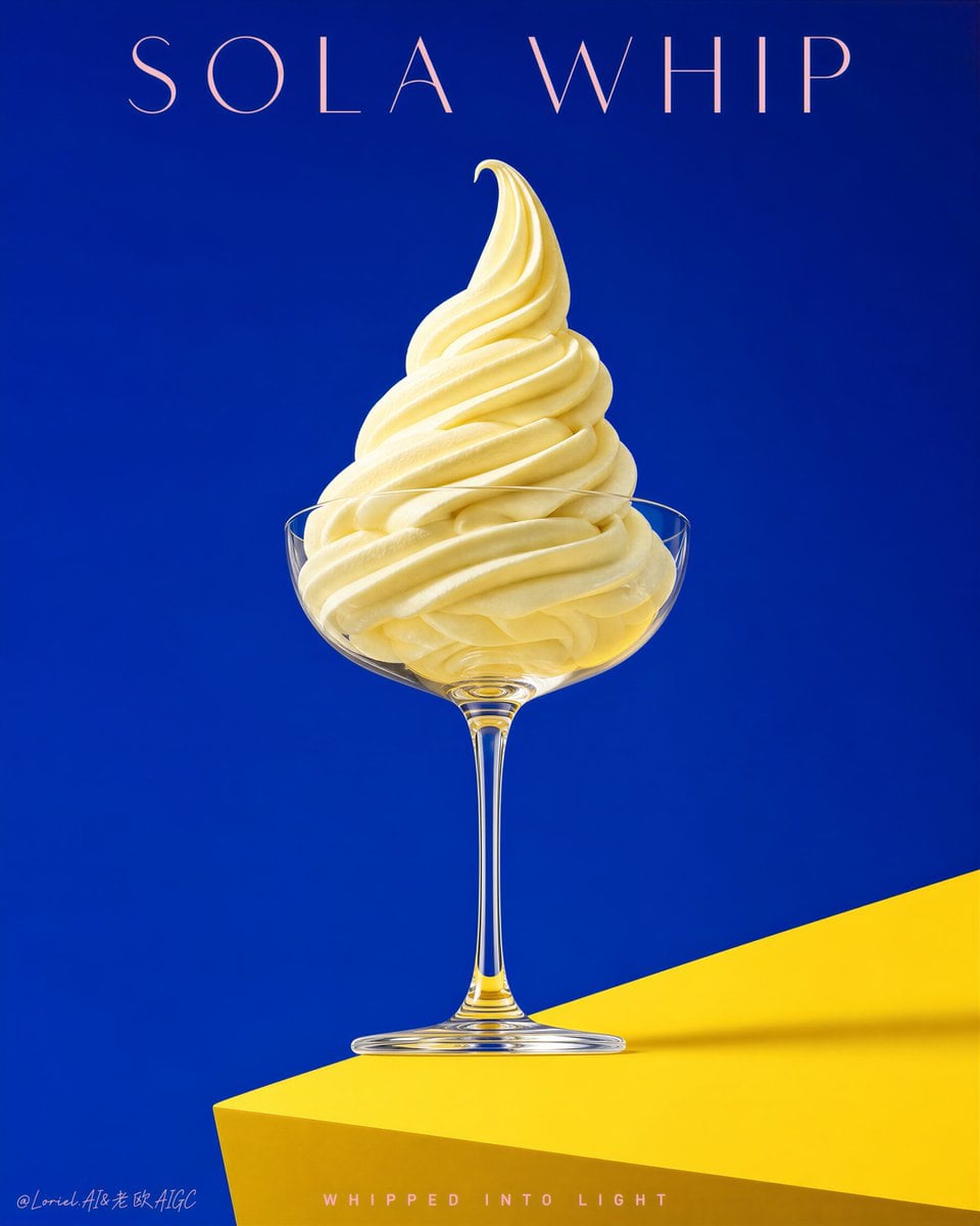 Create a premium vertical beverage advertising poster for...