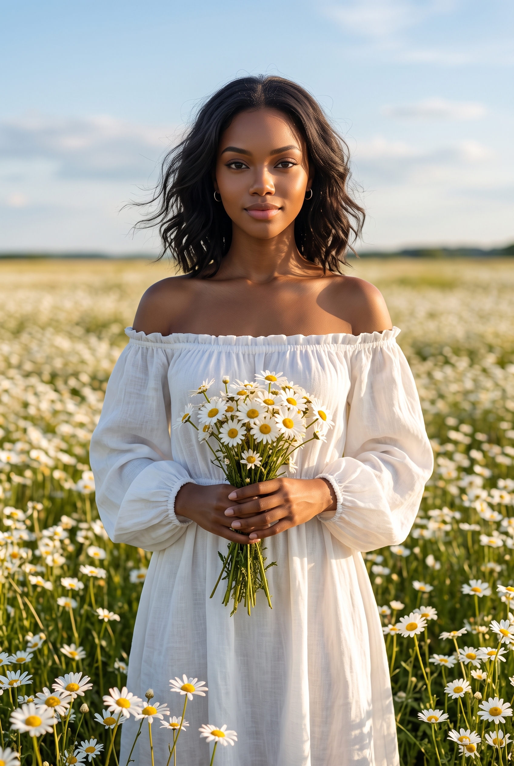 Transform the uploaded portrait [image1] so the subject i...