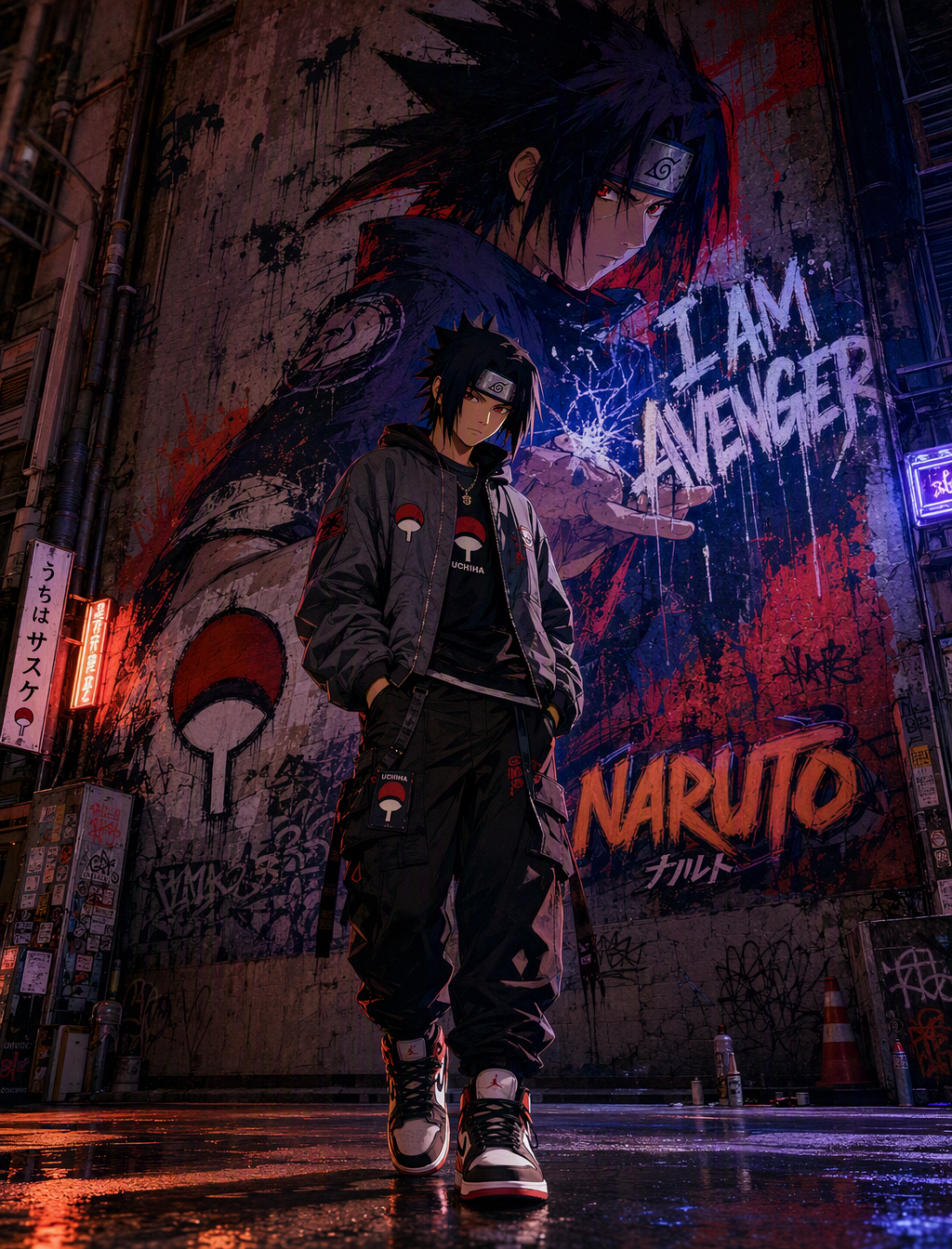 PROMPT MAESTRO — ANIME GRAFFITI STREET FASHIONUsa la imag...