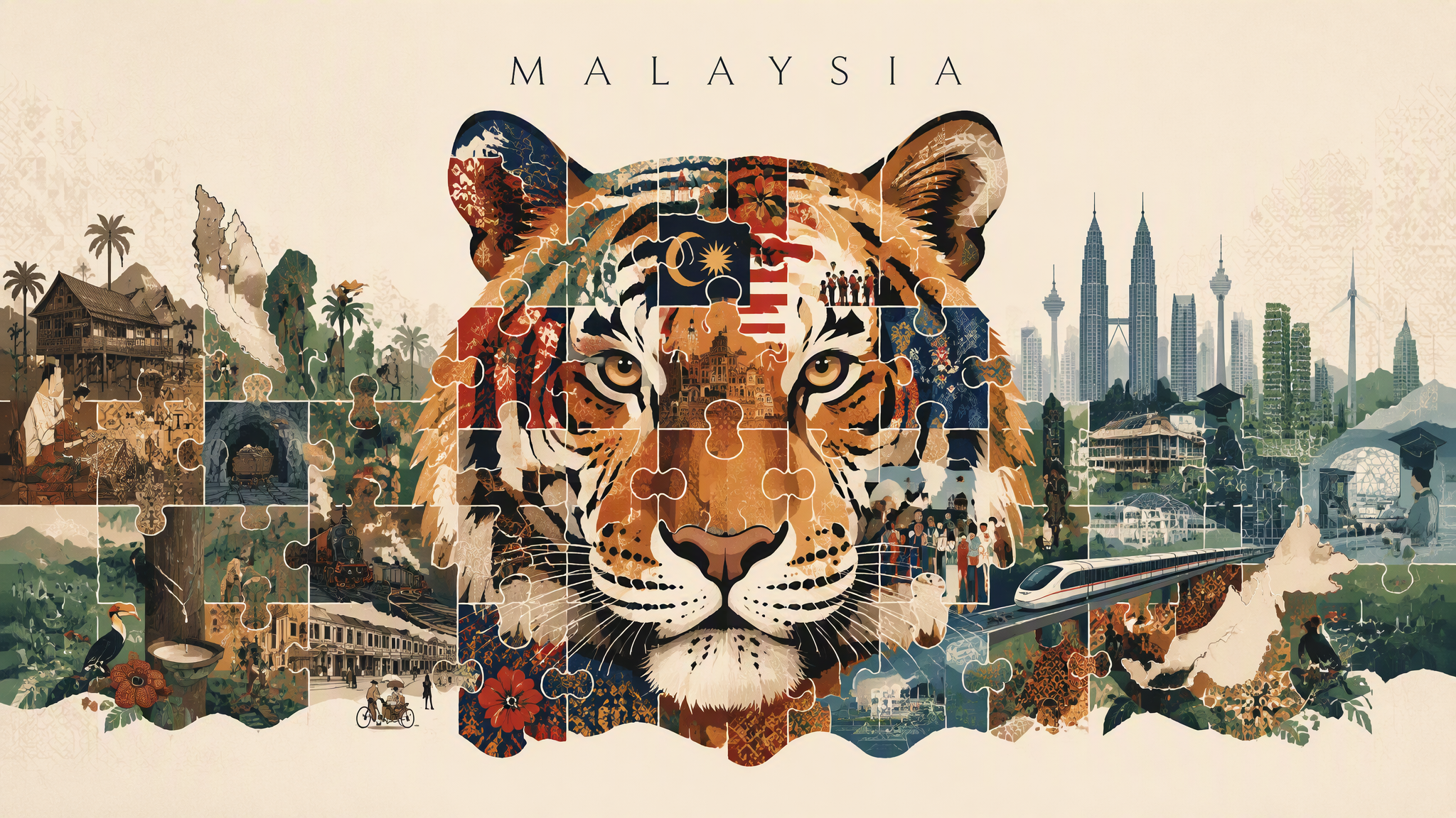 MASTER PROMPT — LANDSCAPE MERDEKA POSTERMALAYSIA — “MANY ...