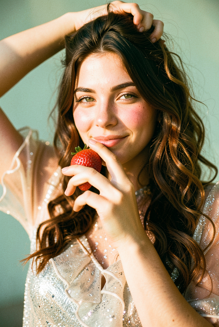 Create an ultra-photorealistic vertical portrait based di...