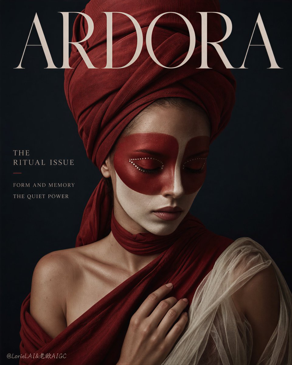 Create a Cannes-level flagship editorial cover poster for...