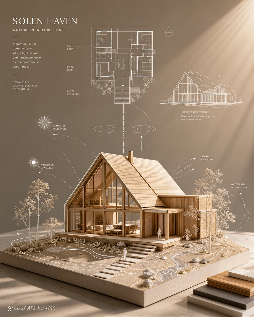 Create an ultra-premium architectural sales poster for a ...