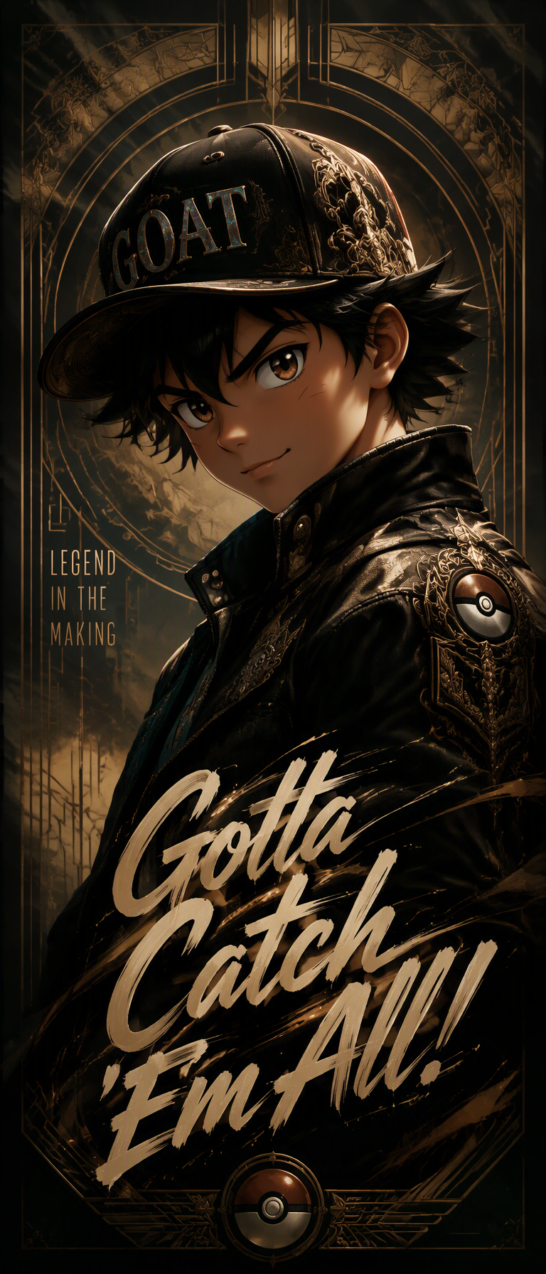 A highly detailed, hyperrealist anime-style digital illus...