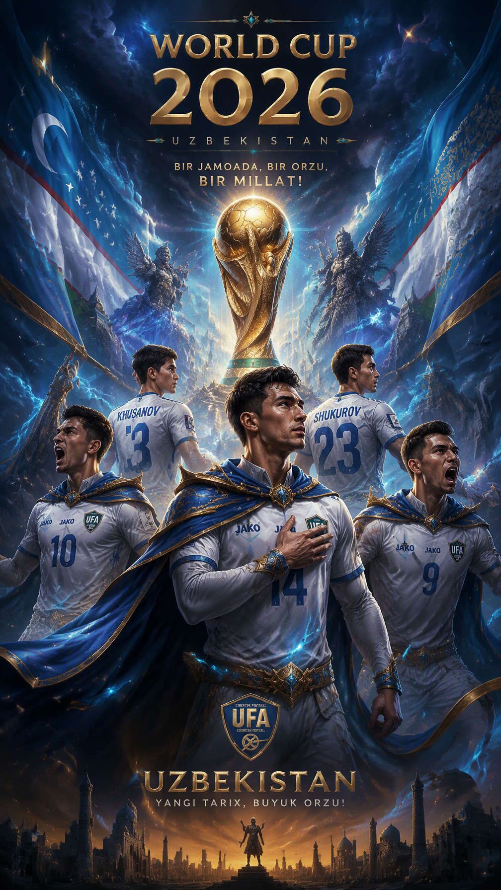 League of Legends StyleVertical 9:16 poster of World Cup ...
