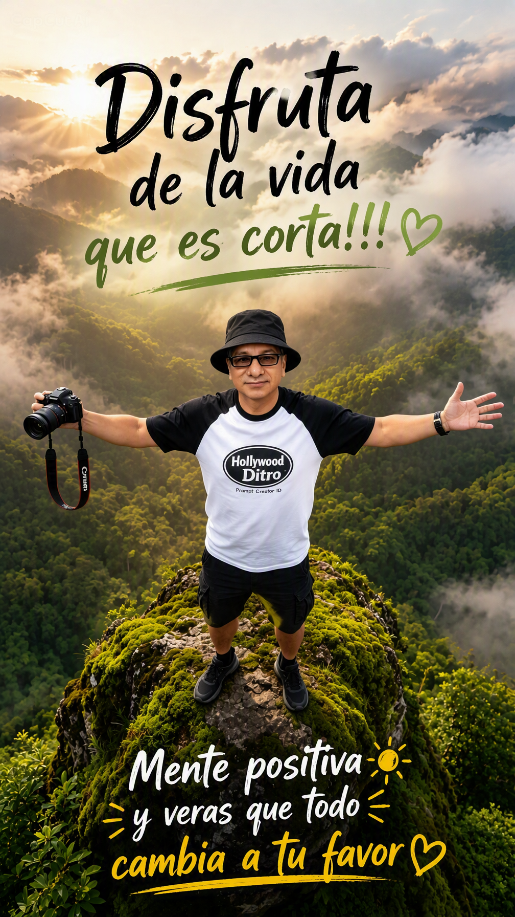 Disfruta de la vida que es corta!!! Mente positiva y vera...