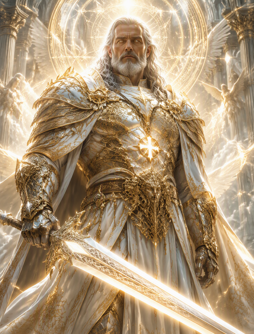 Create a hyper-realistic high-fantasy character portrait ...