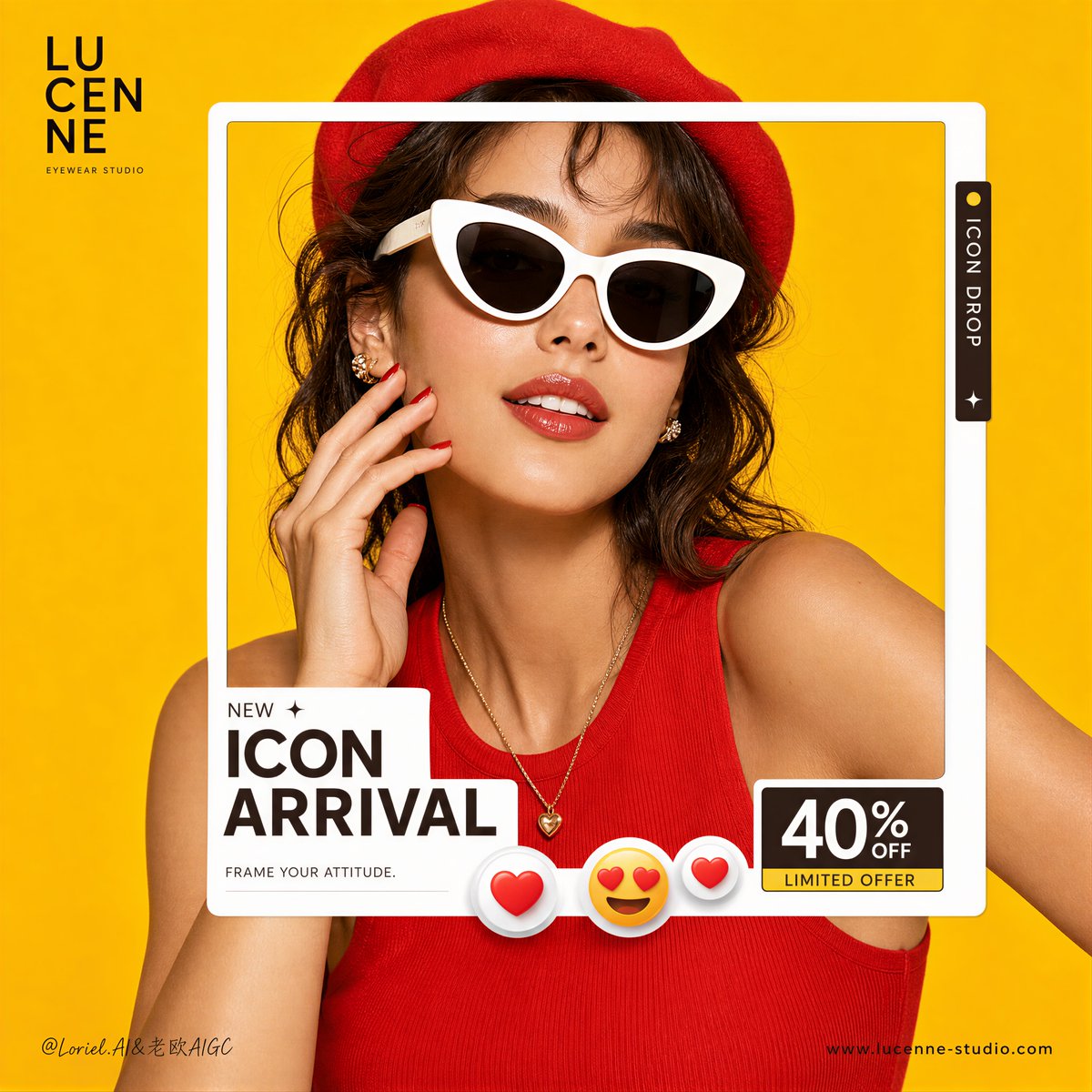 Create a Cannes-level advertising poster for an original ...