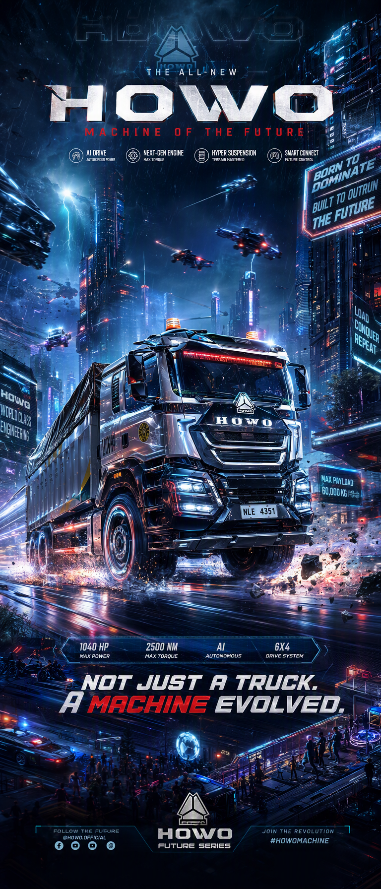 Create an insanely cinematic luxury automobile advertisin...