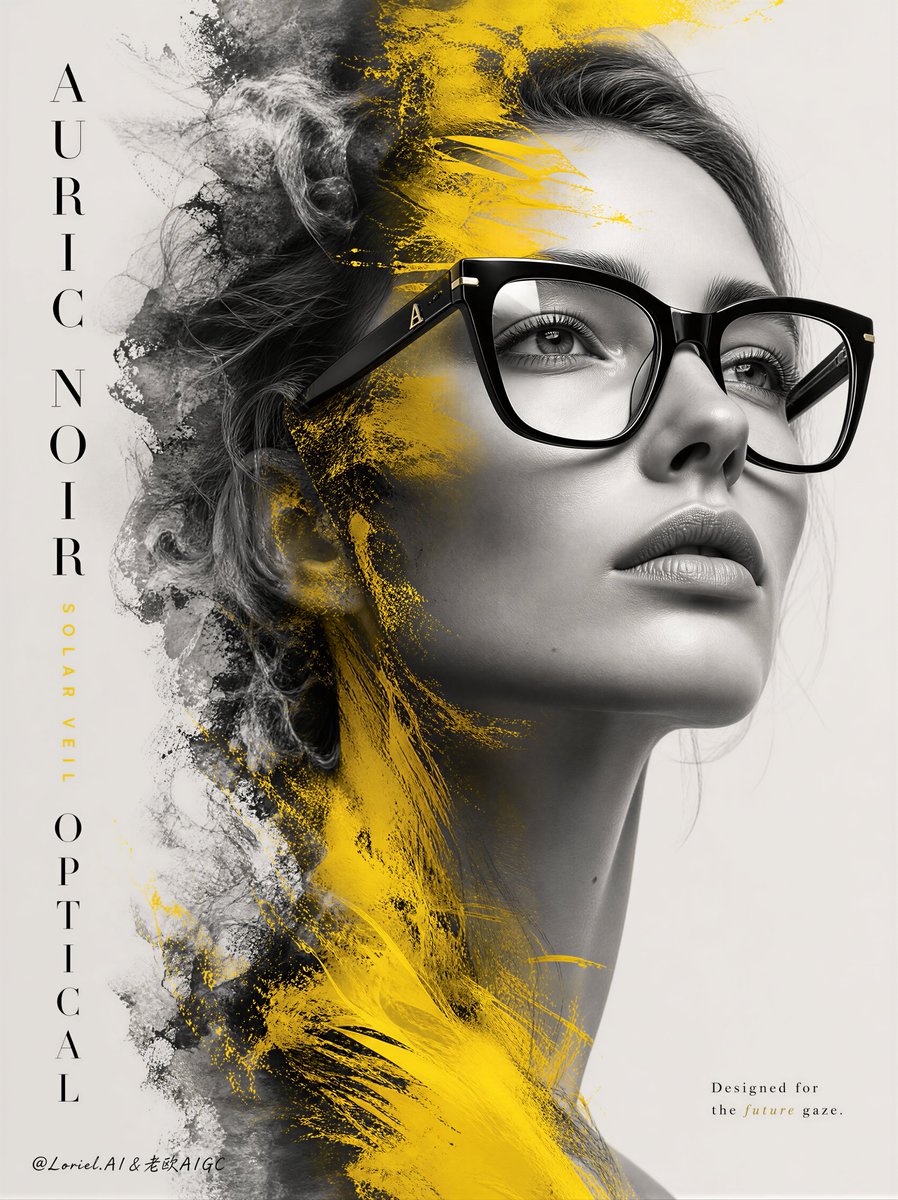 Create the second poster in the same flagship optical cam...