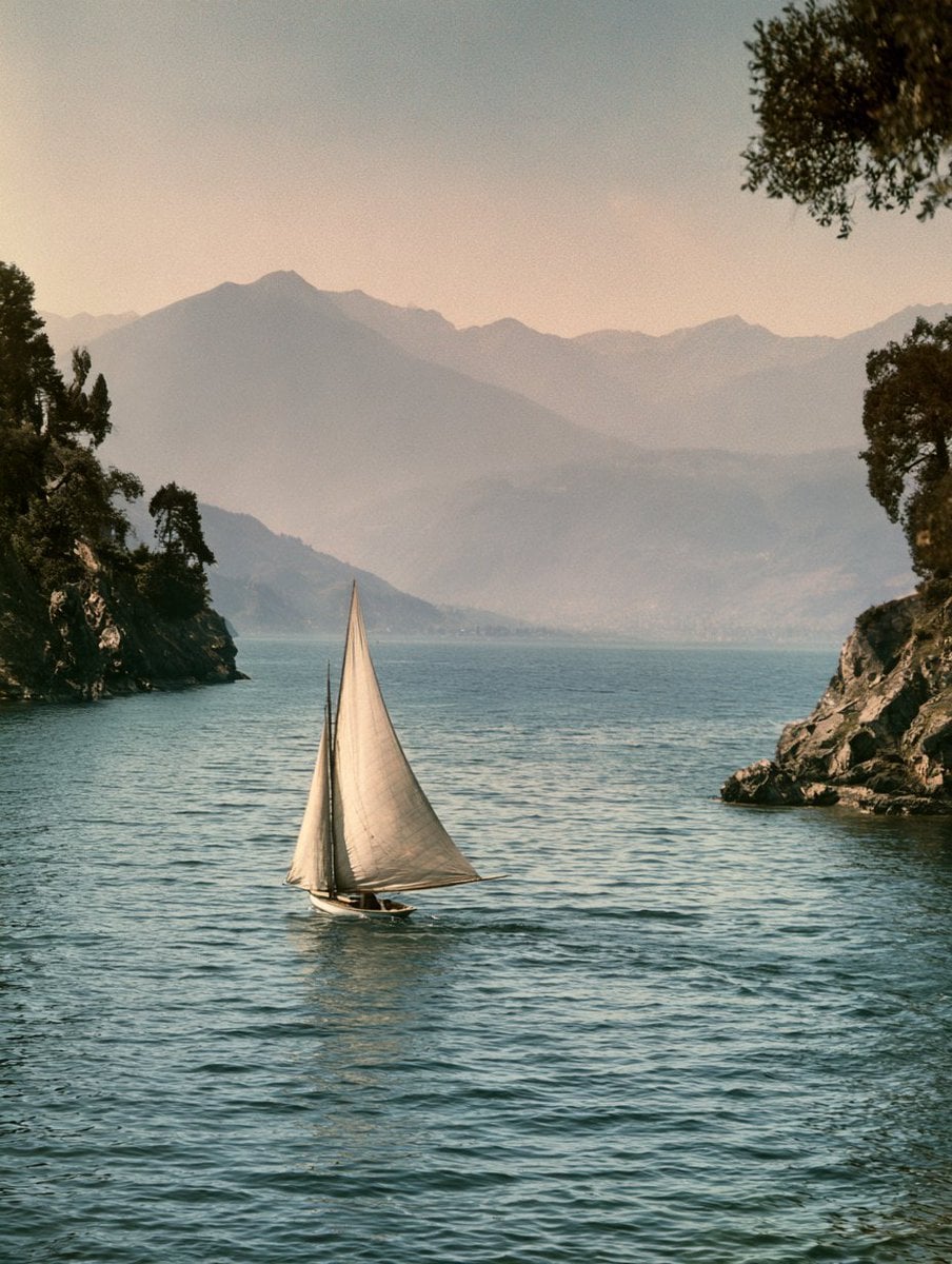 [Subject], autochrome, potato-starch grain rendering colo... - alternate
