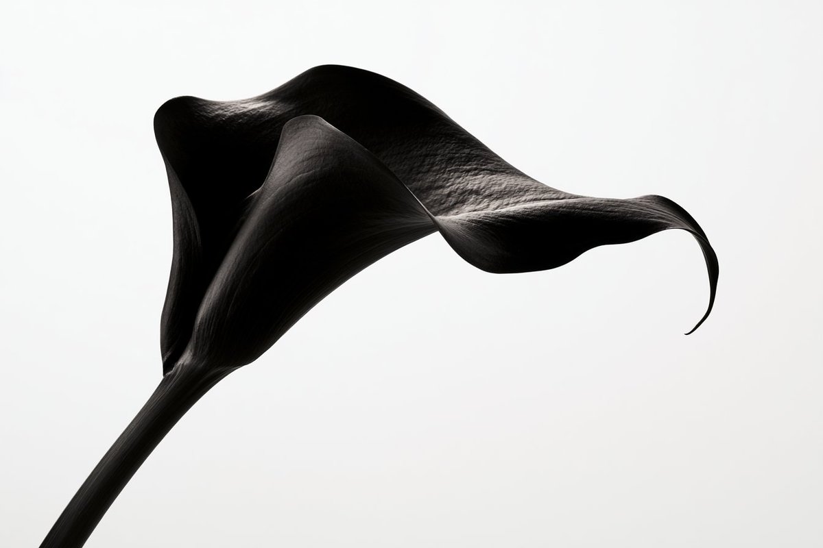 Fine-art black and white photograph of a [Subject], clean...