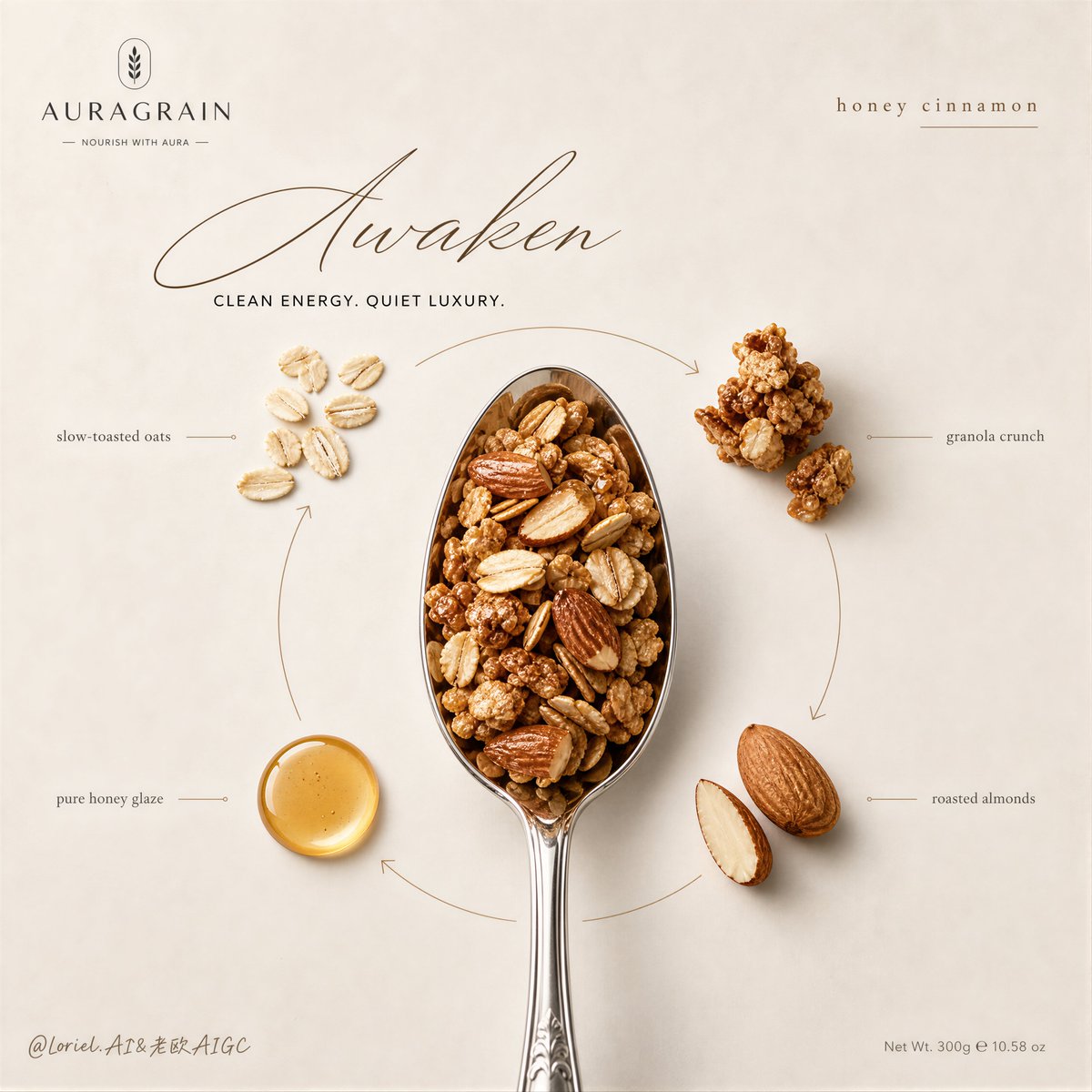 Create a Cannes-level flagship advertising poster for an ...