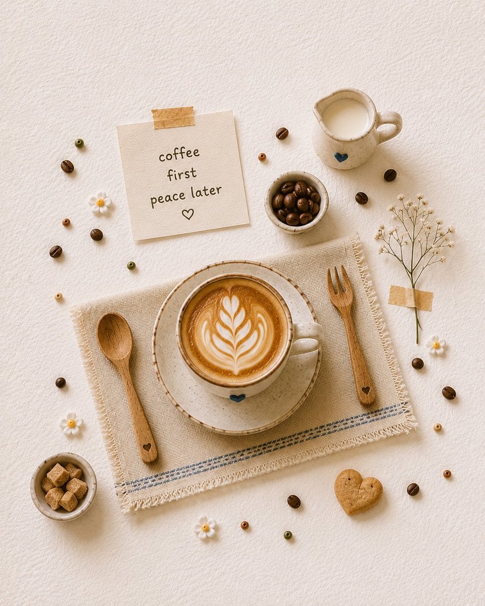Create a charming handcrafted miniature food scene featur... - alternate