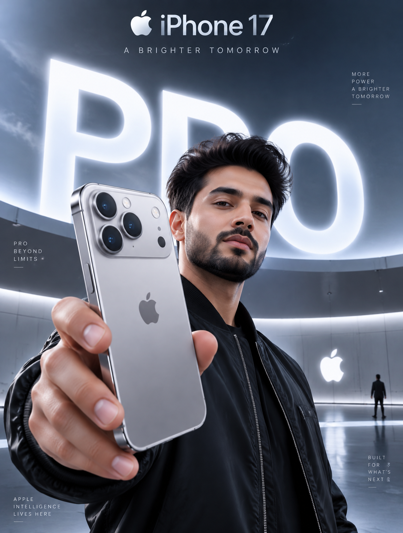 Create an ultra-premium Apple-style product campaign usin...