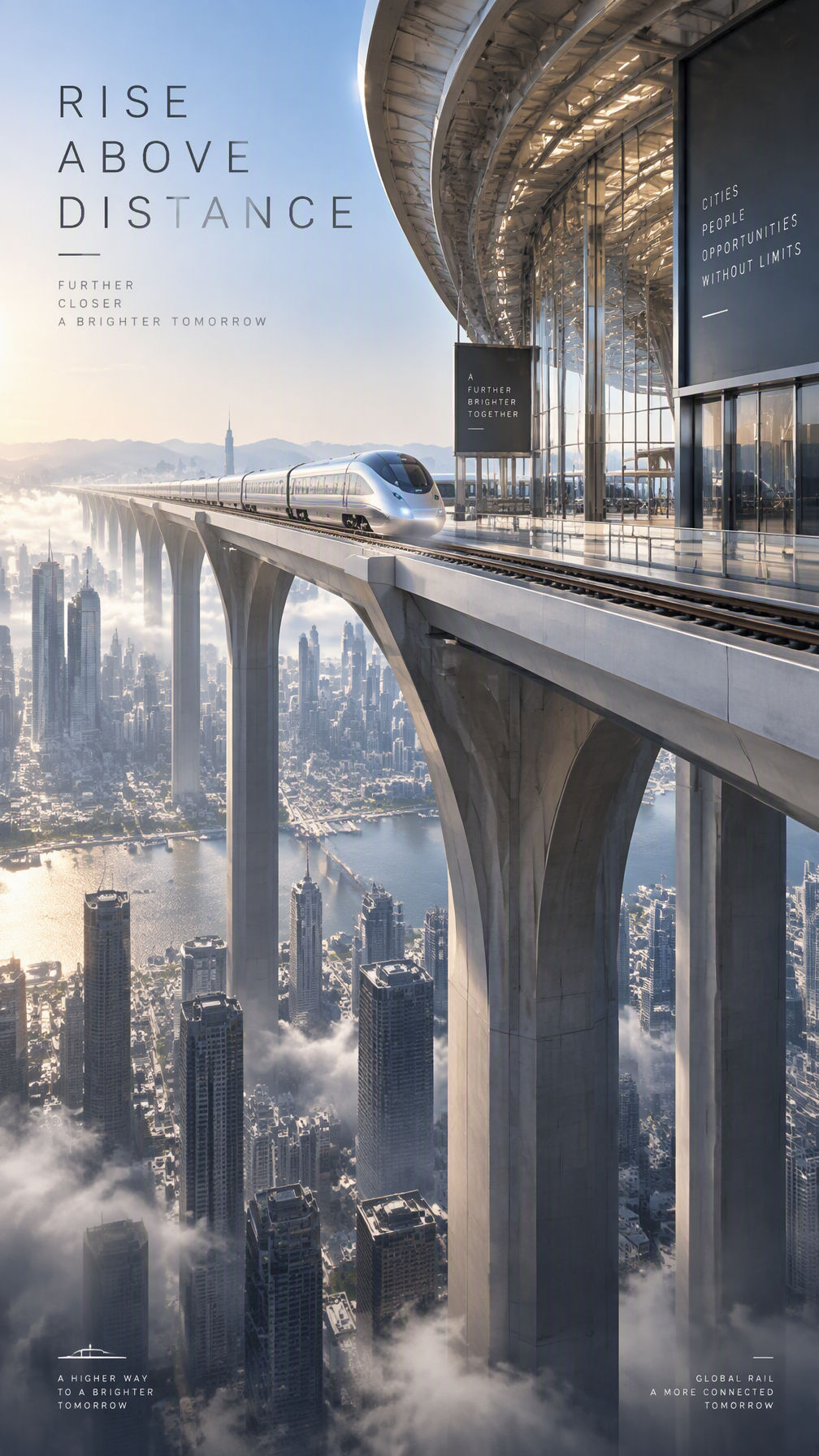 Premium 4:5 conceptual advertising poster for a future mo...