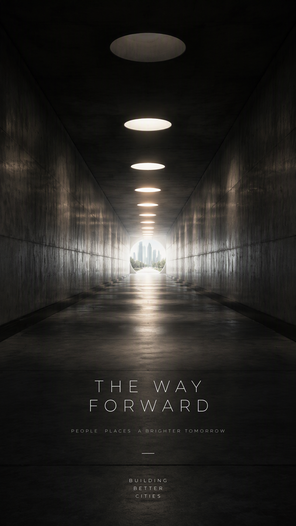 Premium 4:5 conceptual advertising poster for a modern ur...
