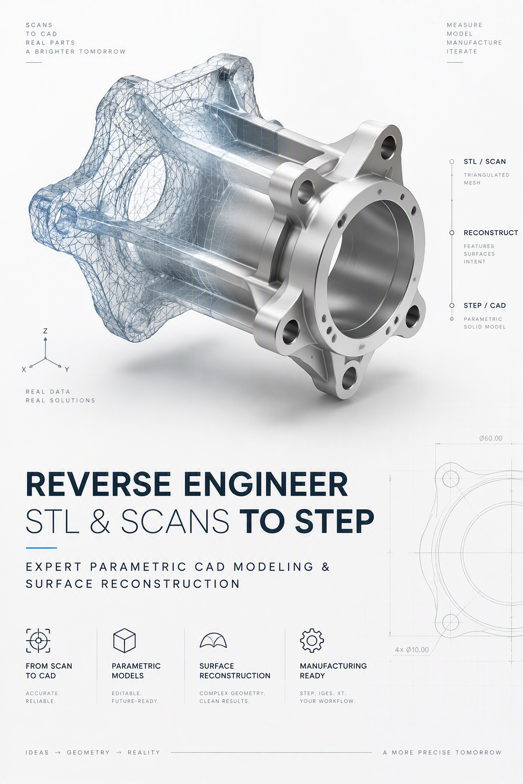An ultra-sleek, minimalist engineering presentation banne...