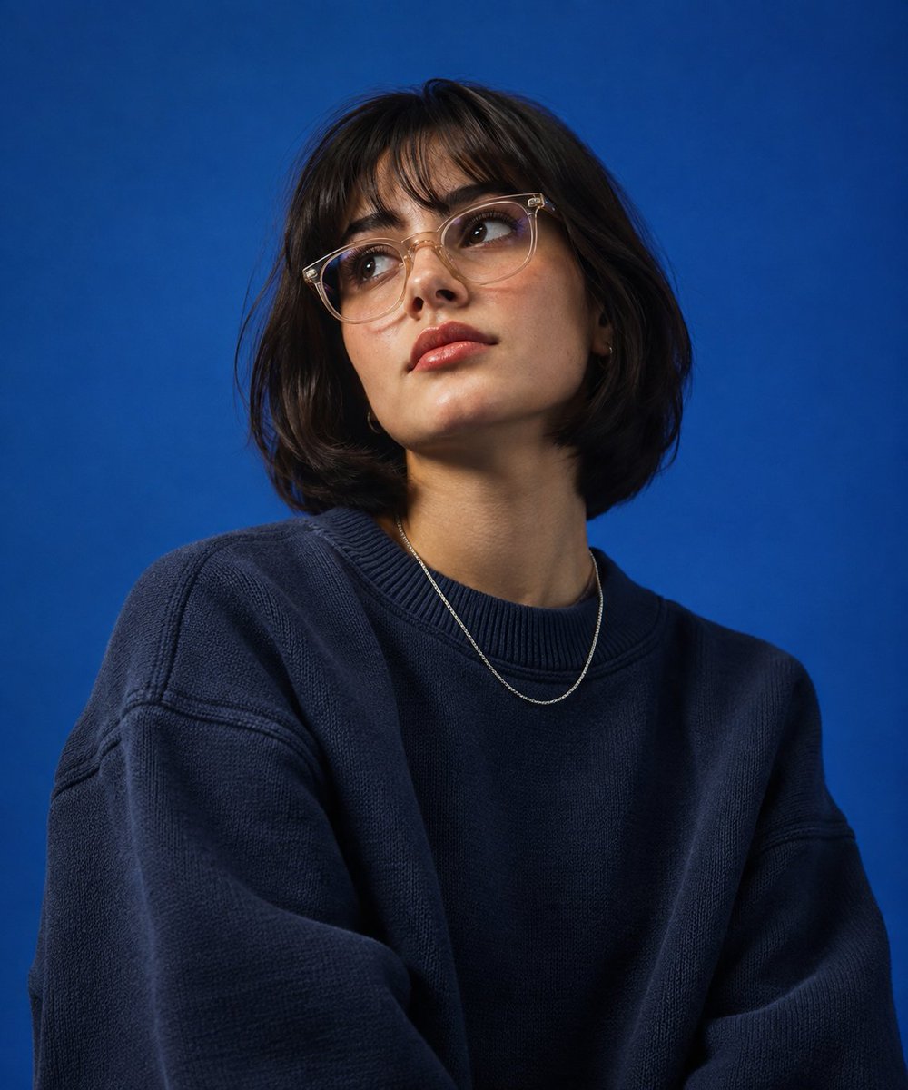 Create a high-end studio fashion portrait inspired by the...