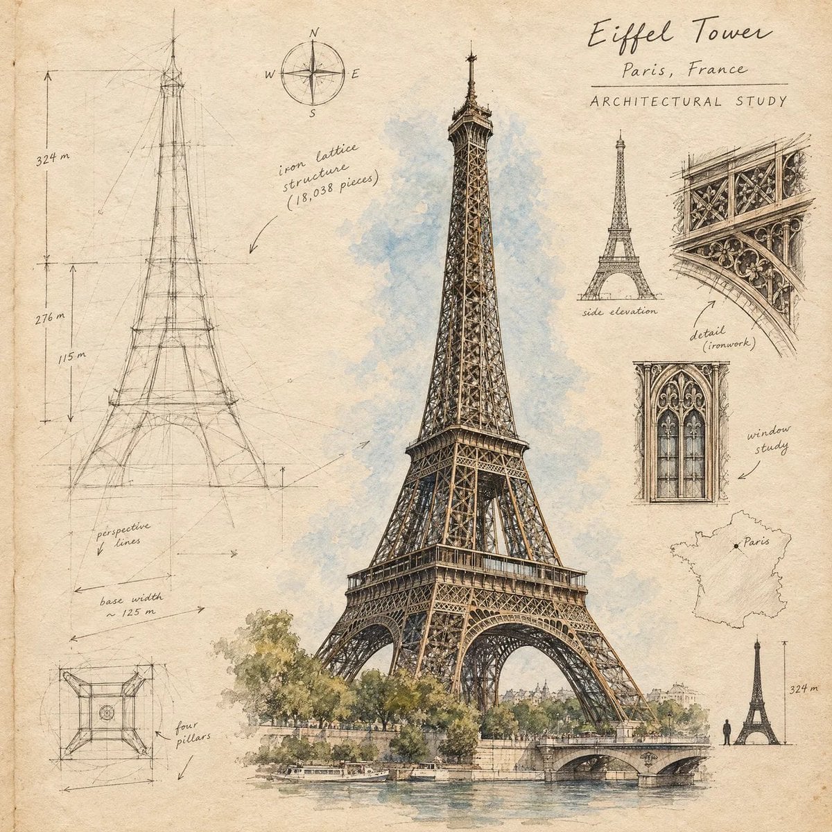 Create a stunning 4:5 vertical fine-art sketch illustrati... - alternate