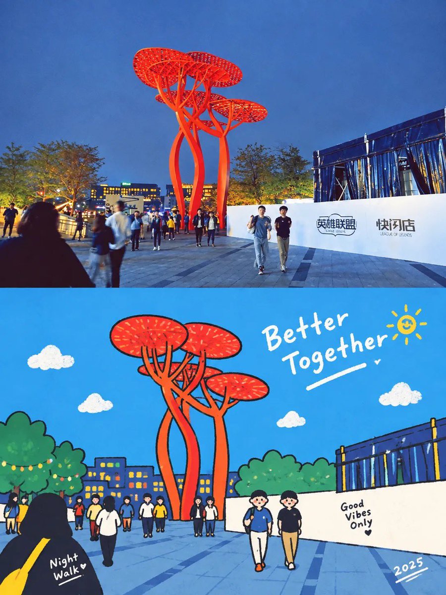 Transform the provided real photograph into a charming ha...