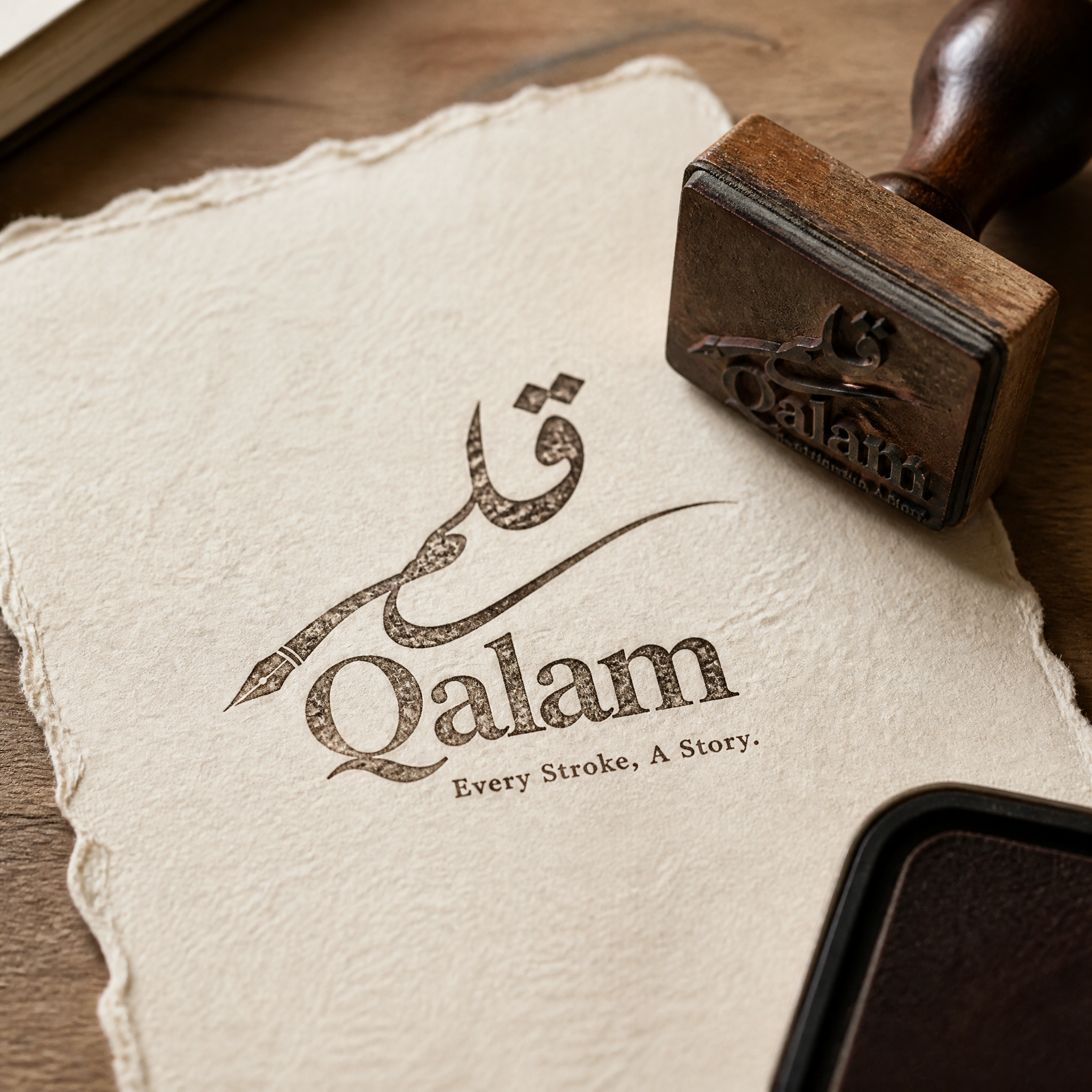 Use the logo provided in the reference image [logo.png] e...