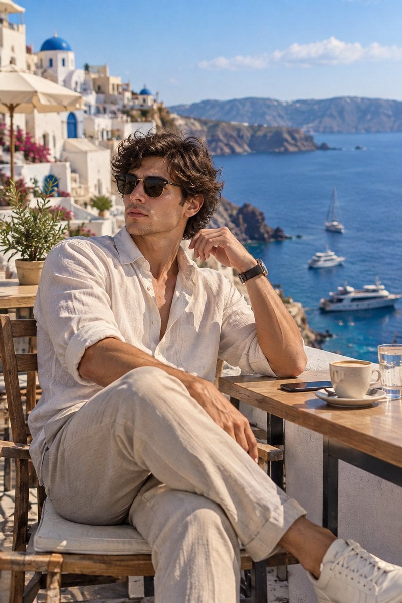 Create an ultra-realistic late-1990s summer travel editor... - alternate