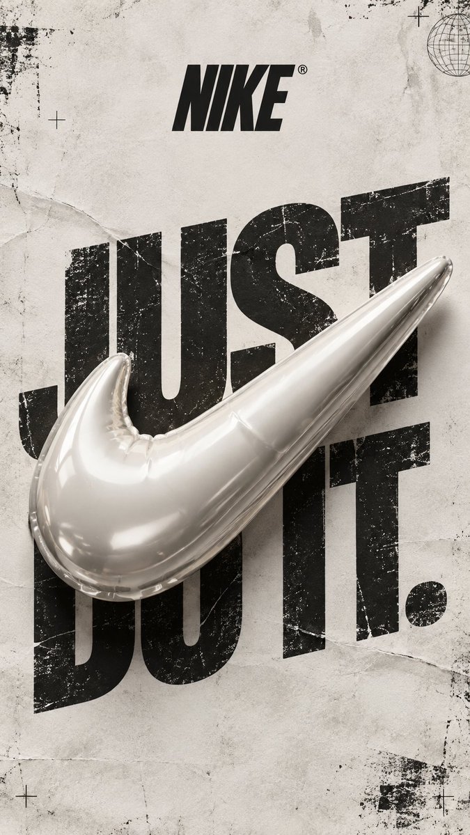 Create a premium experimental branding poster in a strict... - alternate