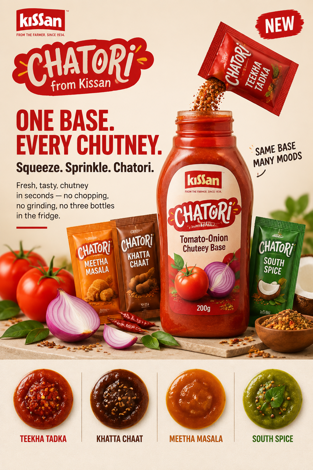 Create an ultra-premium FMCG concept card for a consumer ...